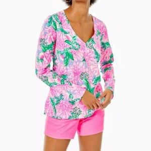 Lilly Pulitzer Etta long sleeve , sz small
